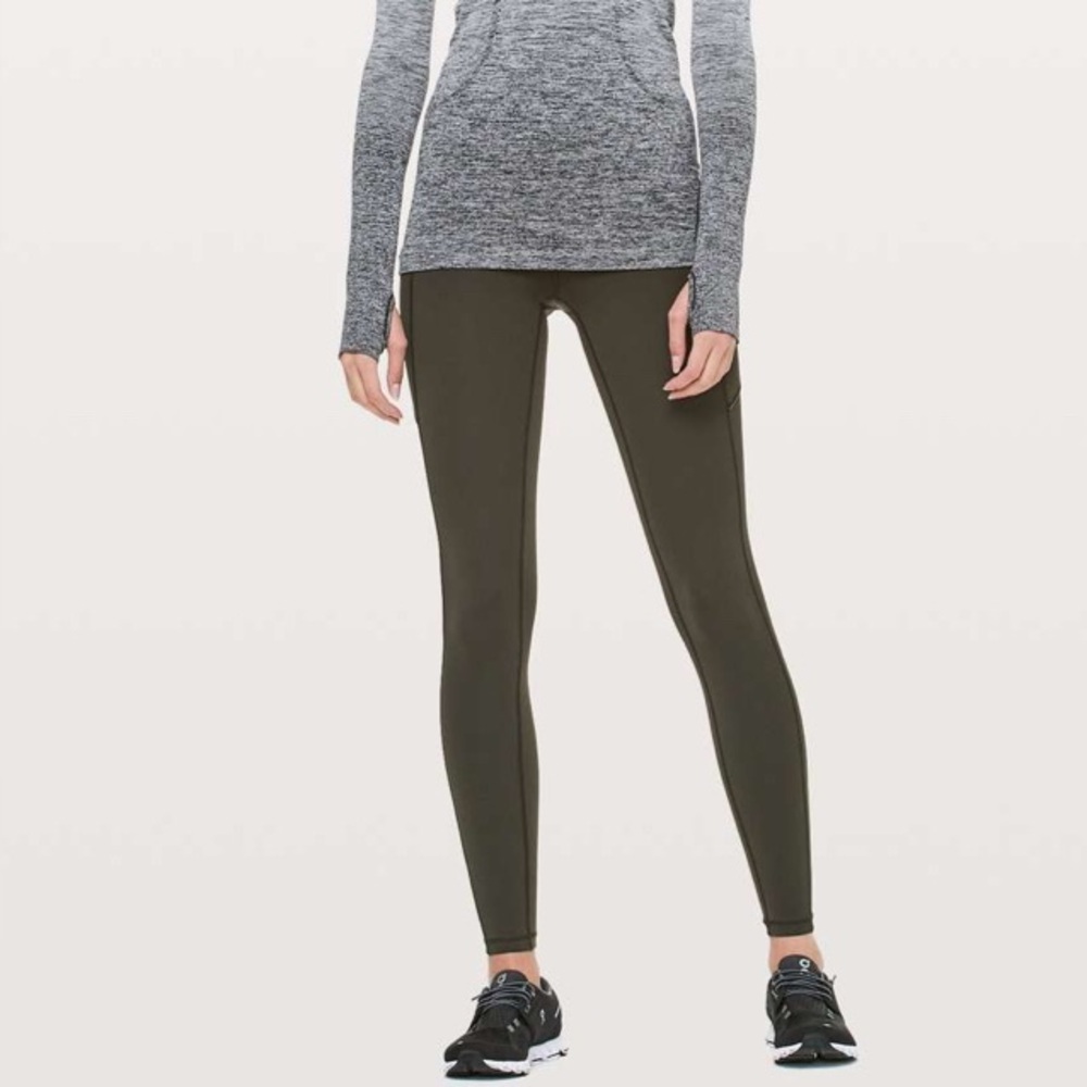 Lululemon Speed Up Tight *Full-On Luxtreme 28"
Dark Olive EUC$108 retail - Picture 2 of 4